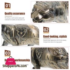 1Pc Tiger Shaped Astray Home Use Lidded Ashtray Creative Ashtray Containerashtrays