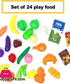 Toy Shopping Cart For Kids And Toddler Includes Food Folds For Easy Storage High Quality Metal Frame