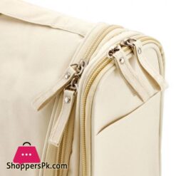 Travel Portable Cosmetic Bag 6 Color Hang Hook Folding Wash Make Up Organizer Neceser Makeup Pouch For Women Beauty Toilet Bag