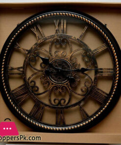 Vintage Analog Round Wall Clock - 2007A