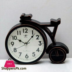 Vintage Bicycle Shape Clock - 23124