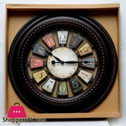 Vintage Design Round Wall Clock