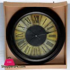 Vintage Roman Style Round Wall Clock