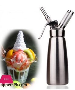 05L Whip Coffee Dessert Fresh Cream Butter Whipper Dispenser 500ml cream gun High grade stainless steel cream whipperstainless steel cream whipper
