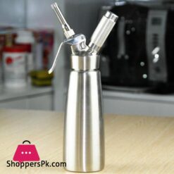 05L Whip Coffee Dessert Fresh Cream Butter Whipper Dispenser 500Ml Cream Gun High Grade Stainless Steel Cream Whipperstainless Steel Cream Whipper