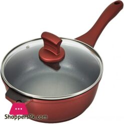 Winsor 9 Pc Cast Aluminum Non Stick Cookware Set Red Wr6004