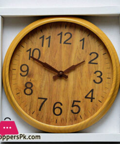 Wooden Decorative Round Wall Clock
