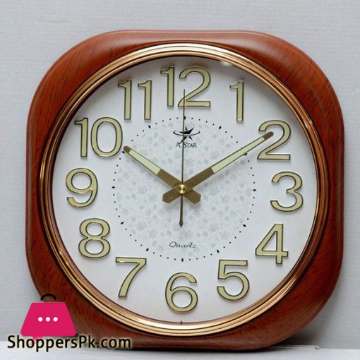Wooden Style Digital Wall Clock