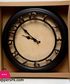 Wooden Style Wall Clock