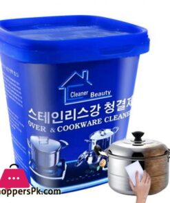 500g Rust Remover cleaner Kitchen Stainless Steel cleaning paste Pot polishing Pan Kitchenwares Stain Dirt Cleaner accessoriesMetal Polish