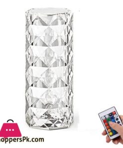 Acrylic Diamond Table Lamp Adjustable USB Rechargeable Crystal Lamp Bedside Night Light Decor Bedroom Nightstand LampDesk Lamps