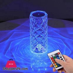 Acrylic Diamond Table Lamp Adjustable Usb Rechargeable Crystal Lamp Bedside Night Light Decor Bedroom Nightstand Lampdesk Lamps