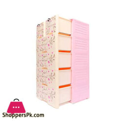 Baby Cloth Storage Drawer With Flower Print