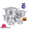 Domestic Chef 2×6 Cooking Set - D-20B 1 Domestic Chef 2×6 Cooking Set - D-20B