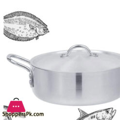 Domestic Metal Finish 3 X 9 Commercial Fish Pot Set - D-47B