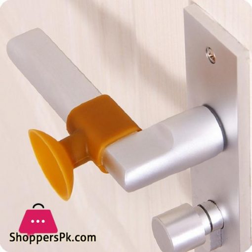 1pc Door Handle Cover Knob Silicon Pads Wall Protectors Self Adhesive Bumper Guard Door StopperDoor Knob Covers