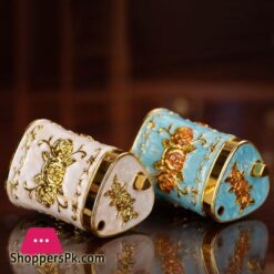 European Retro Press Type Toothpick Holder Fashion Toothpick Box Luxury Restaurant Hotel Household Toothpick Dispenser Boxtoothpick Holders