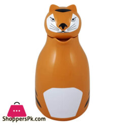 Helios -Tiger Vacuum Flask 1 Liter Plastic Orange