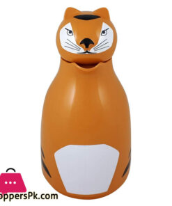Helios -Tiger Vacuum Flask 1 Liter Plastic Orange