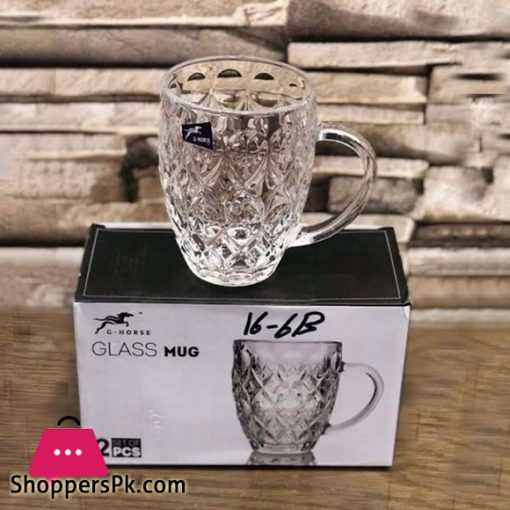 High Quality Glass Tea and Coffee Cups 2 Pcs Set