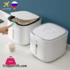 Household Kitchen Rice Storage Box Sealed Insect Proof Moisture Proof Pressed Rice Bucket Plastic Food Storage Container 10Kgbottlesjars Boxes