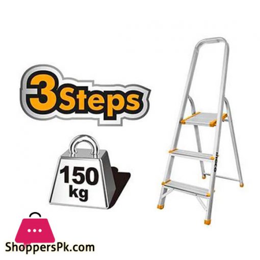 Ingco Household Ladder 3 Steps - HLAD06031