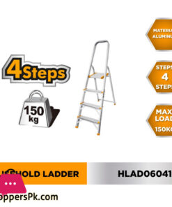 Ingco Household Ladder 4 Steps - HLAD06041