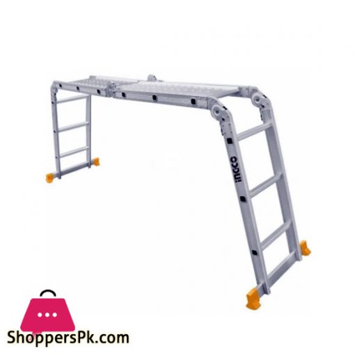 Ingco Multi-Purpose Aluminum Ladder - HLAD04431