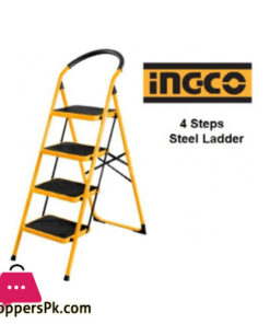 Ingco Steel Ladder 4 Steps - HLAD09041