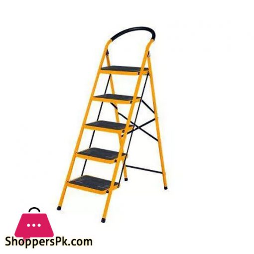 Ingco Steel Ladder 5 Steps HLAD09051