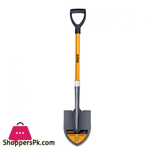 Ingco Steel Shovel With Handle - HSSH0203