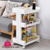 Kitchen Storage Rack For Sundries Goods Fridge Side Shelf 23 Layer Removable With Wheels Bathroom Organizer Shelf Book Shelvestorage Holders Racks