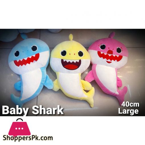 Large Baby Shark With Poem 40cm