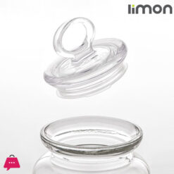 Limon Rustic Glass Jars Airtight Jars With Lids 1- Pcs Iran Made