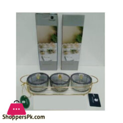 Round Iron Tray 3 Pcs - RCF0325G