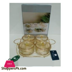 Round Iron Tray 4 Pcs - RCF0326A