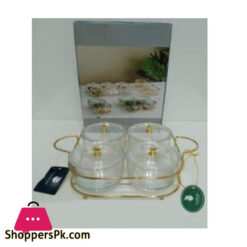 Round Iron Tray 4 pcs - RCF0326C