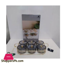 Round Iron Tray 6PCS - RCF0327G