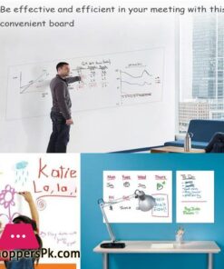 Self-Adhesive Whiteboard Wall Decal Sticker Extra Large Strong &Amp; Durable Dry Erase Wall Paper Message Board Peel Stick White Board For Kids Drawing Office School Home Decor White 10 Self Adhesive Whiteboard Wall Decal Sticker 177 X 787 Extra Large Strong Durable Dry Erase Wall Paper Message Board Peel Stick White Board For Kids Drawing Office School Home Decor White