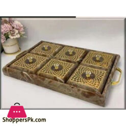 Serving Tray 48.5 x 28.5 x 6 cm - VT044