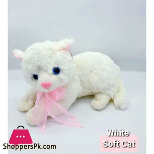 Plush Sr Cat Ribbon Toy Soft Cat 35cm