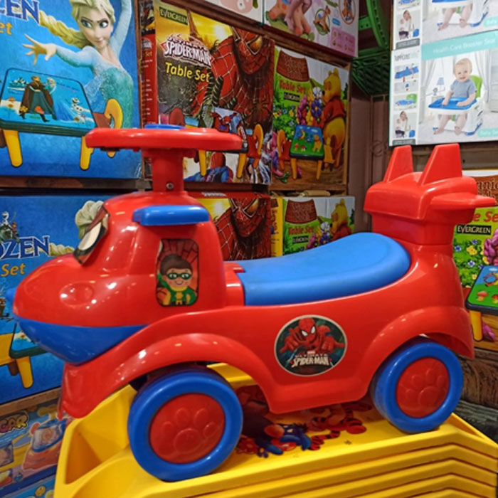 Spider-Man Push Car For Kids