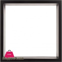 Pinnacle Frames And Accents Black Floating Square Wall Shelves Nested Cubes Set Of 3 9 By 9 3