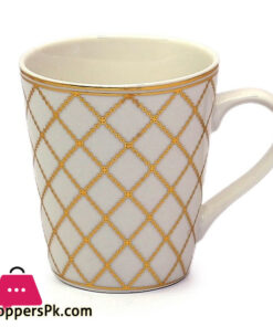 Stylish Tea Cup Gold Design 6 Pcs