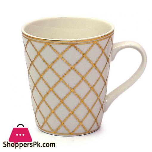 Stylish Tea Cup Gold Design 6 Pcs
