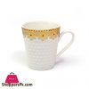 Stylish Tea Cup With Gold and Black Design 6 Pcs