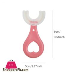 Toddlers Toothbrush Silicone U Shape All Rounded Oral Care