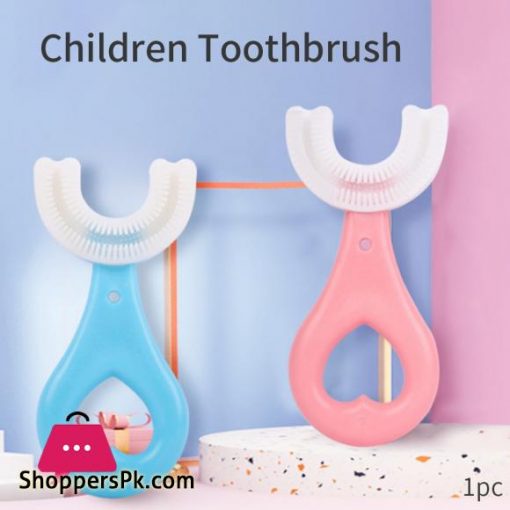 Toddlers Toothbrush Silicone U Shape All Rounded Oral Care