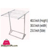 Towel Stand Round 1x3 S.Steel - EH1001