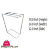 Towel Stand Square 2 Step S.steel - Eh1002